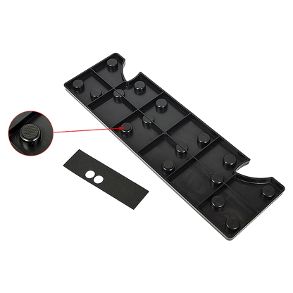 Hlpmedical 9-in-1 push-up board with yoga bands for fitness workout, gym exercise, and training equipment.