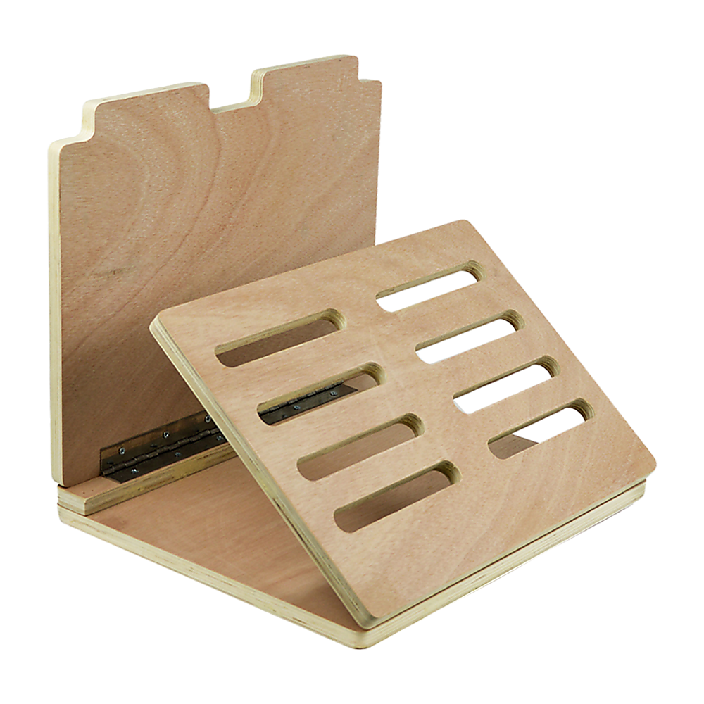 Hlpmedical slant board calf stretcher for incline stretching, used in Egoscue method, designed for yoga and fitness exercises.