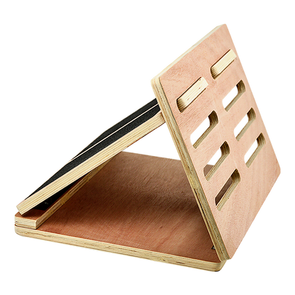Hlpmedical slant board calf stretcher for incline stretching, used in Egoscue method, designed for yoga and fitness exercises.