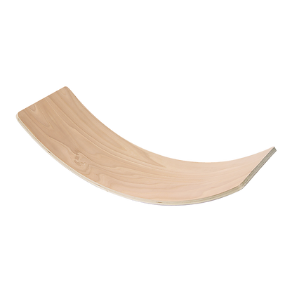 Wooden balance board beam seesaw for kids and adults, used for yoga, exercise, and fitness by Hlpmedical.