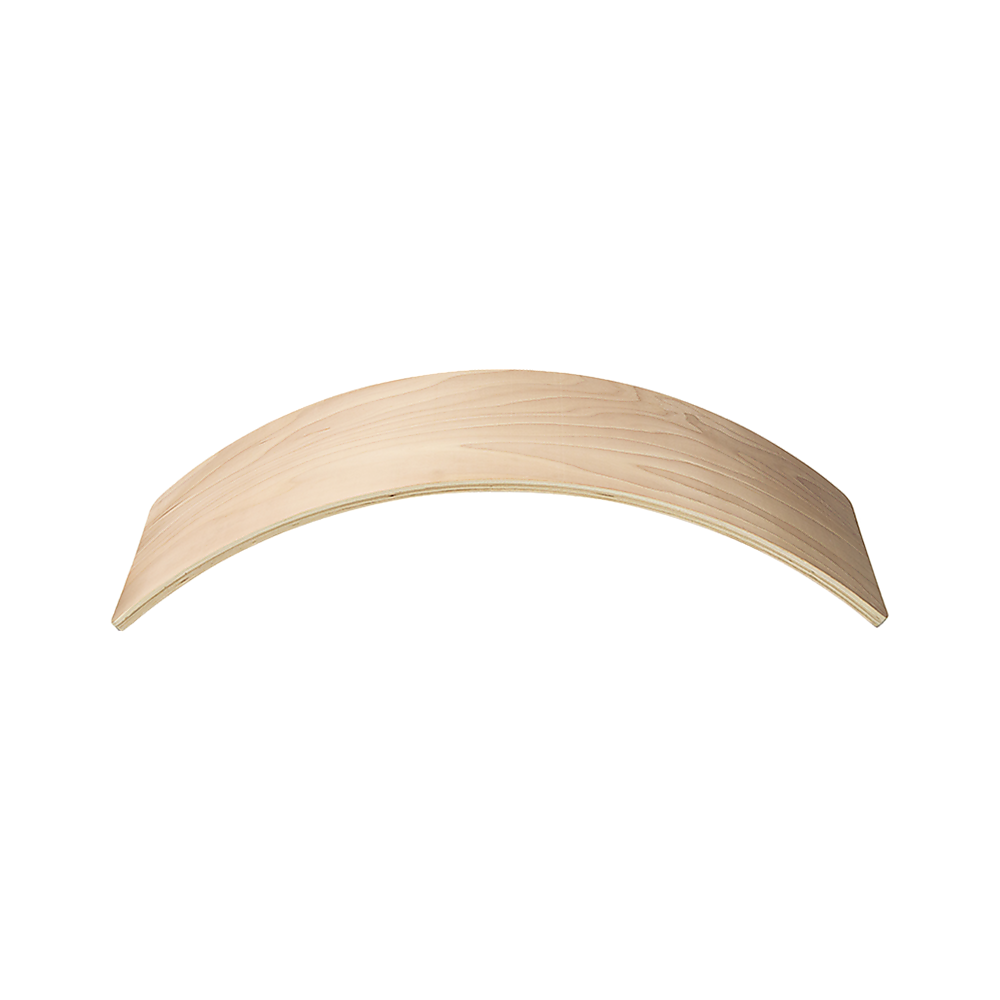 Hlpmedical wooden balance board beam seesaw for kids and adults, used for yoga, exercise, and fitness activities.