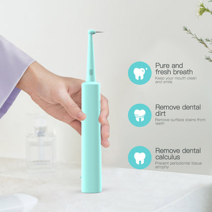 Pink Hlpmedical high-frequency vibration dental calculus and stain remover for effective oral care and teeth cleaning.