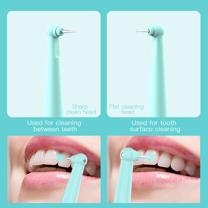 Pink Hlpmedical high-frequency vibration dental calculus and stain remover for oral care, featuring sleek personal care design.