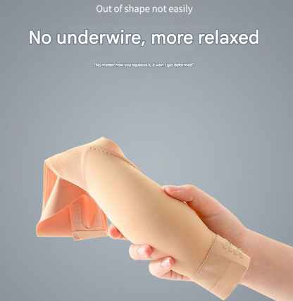 Size XXL Black Wireless Electric Breast Massager Bra - 5 Modes Vibration & 3 Heat Levels for Lifting Comfort & Wellness