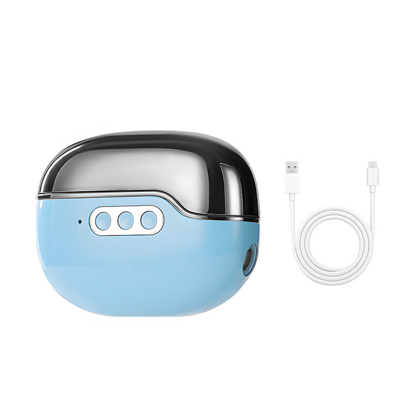 Hlpmedical 4-in-1 electric nail care device with clipper, grinder, polisher, and UV sterilizer in blue for foot and personal care.