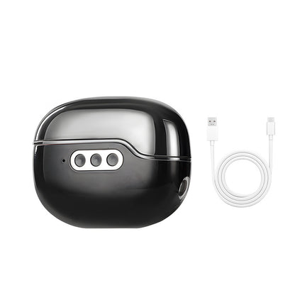 Black 4-in-1 electric nail care device by Hlpmedical with clipper, grinder, polisher, and UV sterilizer for foot care.