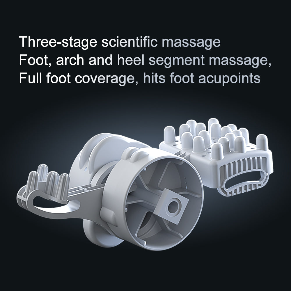 Hoper Layer Foot SPA Airbag Squeezing Foot Bath Massager with dry and wet dual-use features, designed for relaxing foot care.