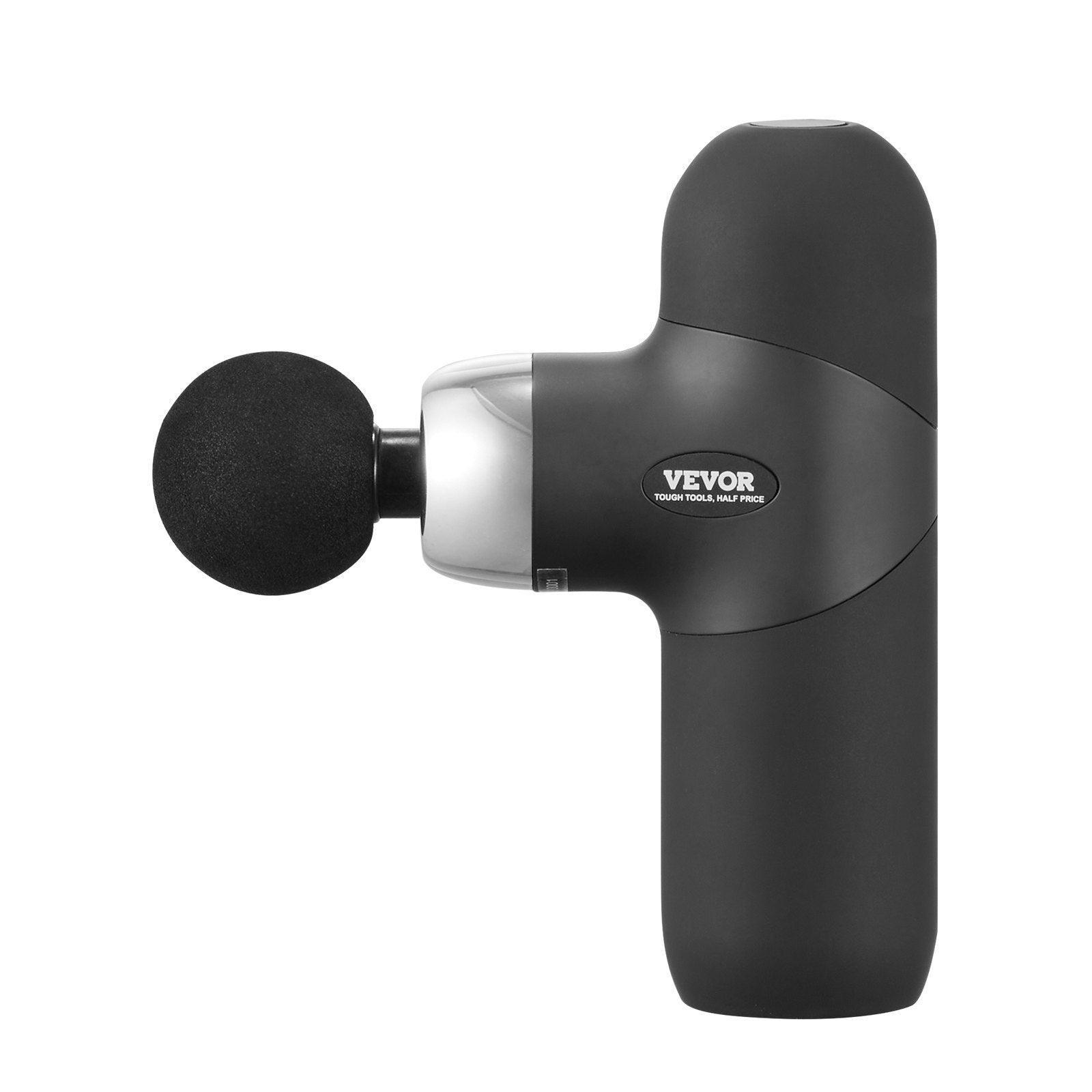 Hlpmedical deep tissue massage gun with four heads and speed levels, handheld percussion massager for muscle relaxation and pain relief