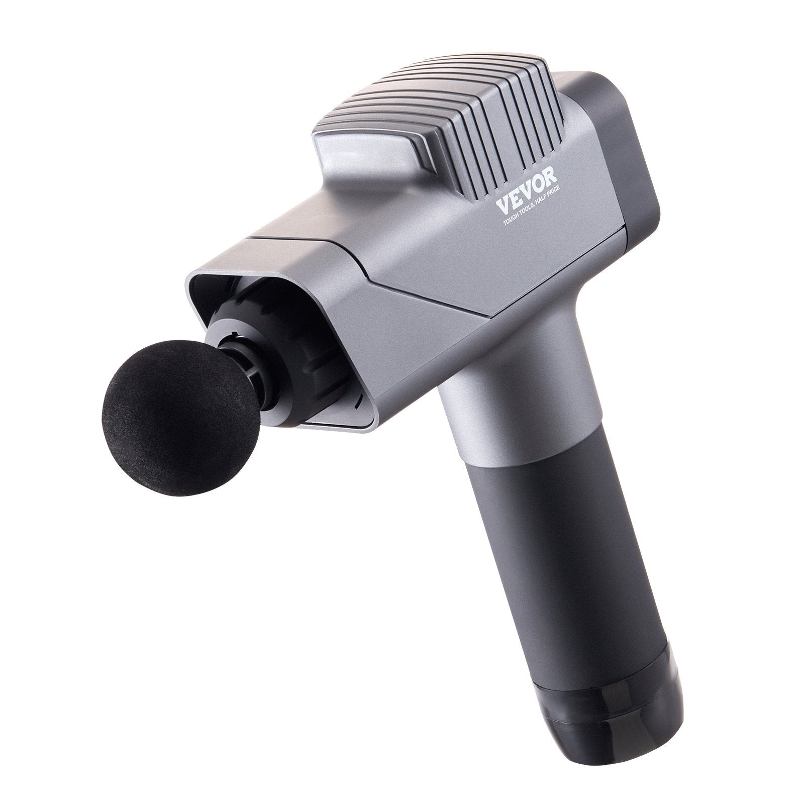 Hlpmedical deep tissue massage gun with 8 speed levels and 6 massage heads, handheld electric muscle massager for pain relief
