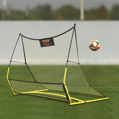 Hlpmedical 2-in-1 portable soccer rebounder net for practice, passing, and volley training with carrying bag for team or solo use.