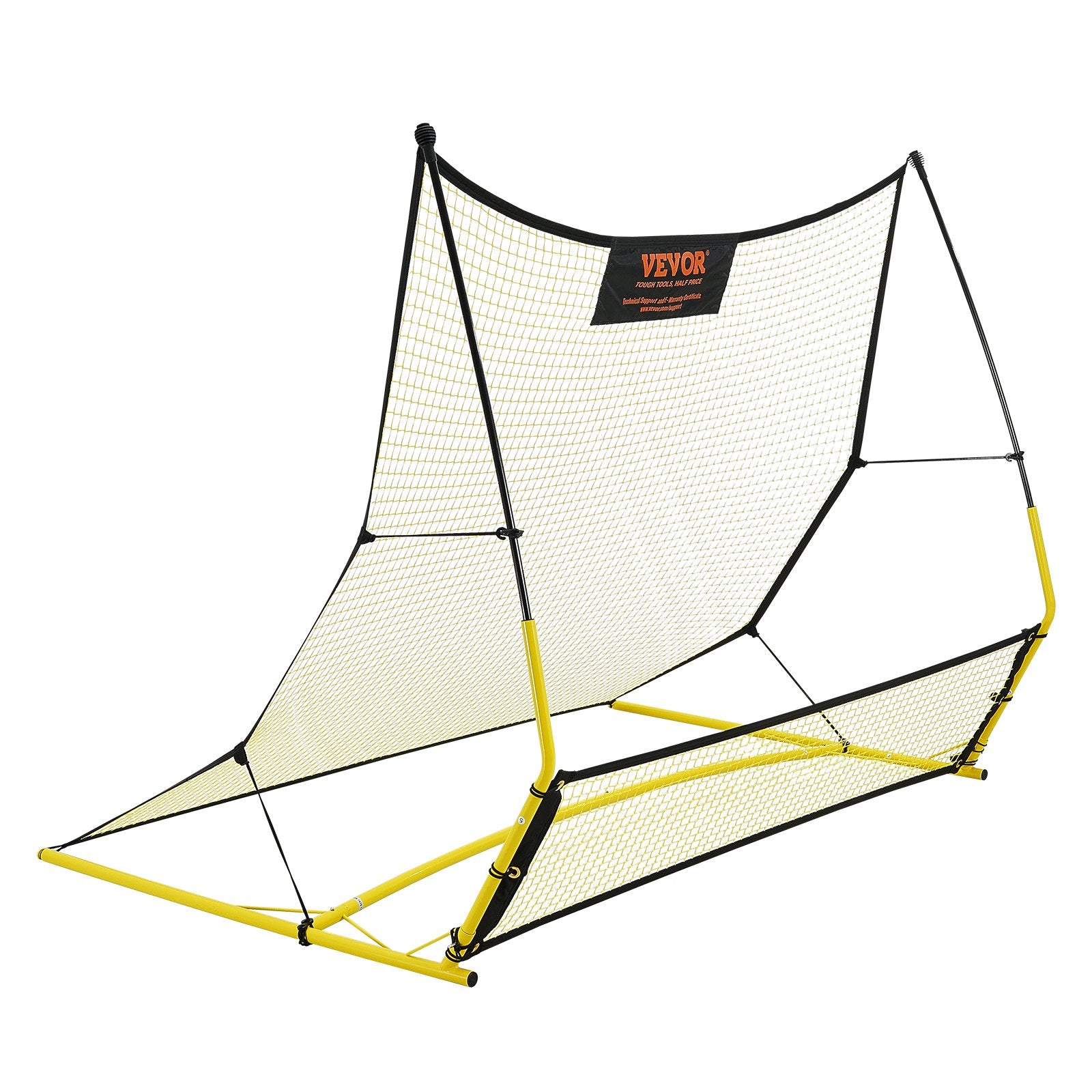 Hlpmedical 2-in-1 portable soccer rebounder net for soccer practice, featuring a rebound wall and carrying bag for team or solo training.