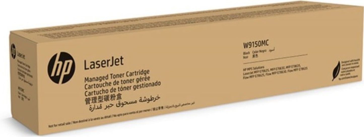 Genuine HP W9150MC Black Toner Cartridge 29,000 prints