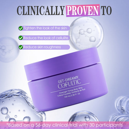 HLP Medical Supplies Cofultic Night Sleep Tightening Cream for wrinkles, smooth skin, and anti-aging in a sleek jar.