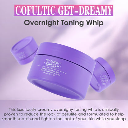 HLP Medical Supplies Cofultic Night Sleep Tightening Cream for flat wrinkles, shown in a 100ml container, skincare product for nighttime use