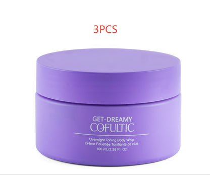 HLP Medical Supplies Cofultic Night Sleep Tightening Cream for flat wrinkles, featuring a 100ml jar with smooth cream for night use.