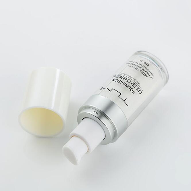 HLP Medical Supplies liquid foundation and concealer in natural color, portable beauty makeup with temperature-sensitive formula.