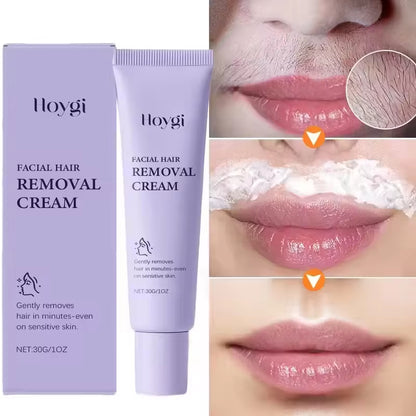 Women’s smooth skin shave oil and after-shave oil by HLP Medical Supplies, with facial hair removal cream and moisturizing properties.