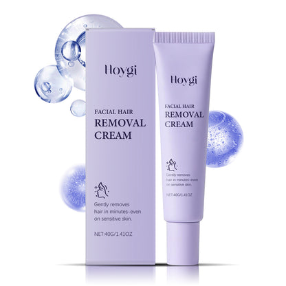Women’s facial shave oil and after-shave oil by HLP Medical Supplies, featuring smooth skin and soft texture in a beauty product image.