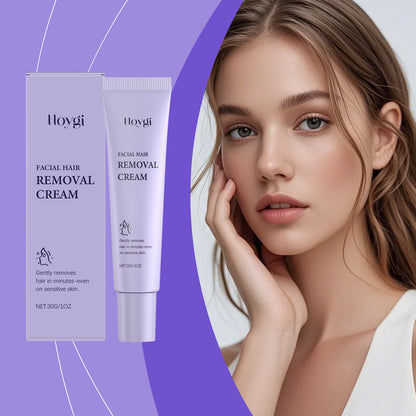 Women’s HLP Medical Supplies Smooth Skin Moisturizing Soft Serve Shave Oil and After Shave Oil for facial hair removal care.