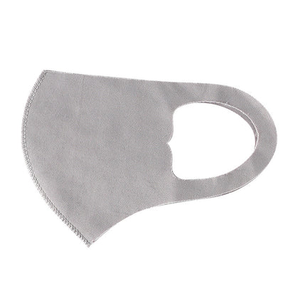 Black adult face mask from HLP Medical Supplies, nose protection mouth mask for health and safety.