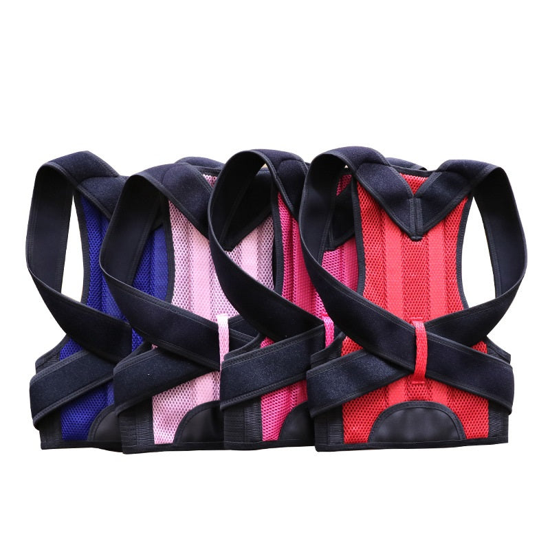 Black HLP Medical Supplies humpback posture correction belt for men and women, size 3XL, designed for recovery and posture support.
