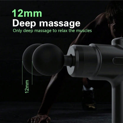 HLP Medical Supplies deep tissue massage gun with 8 heads for athletes, handheld body back muscle recovery percussion massager