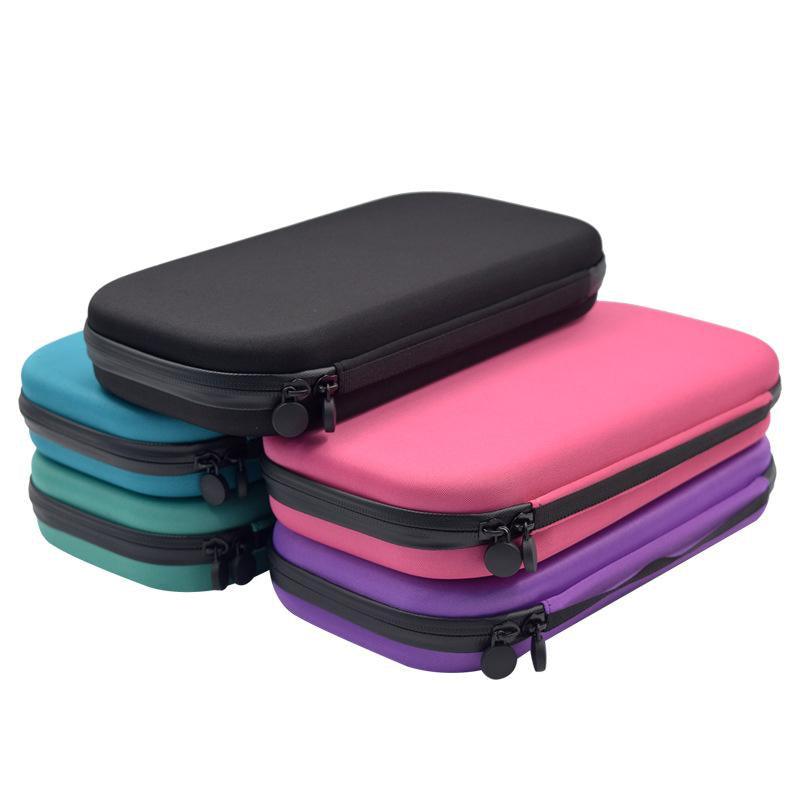 Blue Hlpmedical stethoscope hard storage box for secure pharmaceutical and medical equipment storage.