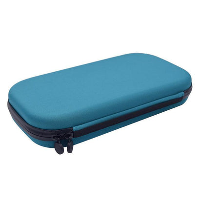 Blue Hlpmedical stethoscope hard storage box for pharmaceutical supplies, durable protective case for medical instruments.