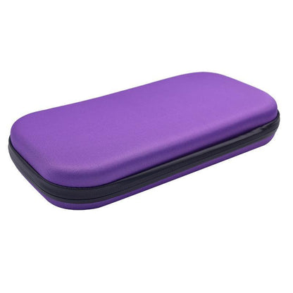 Blue Hlpmedical stethoscope hard storage box for secure transport and protection of medical instruments.