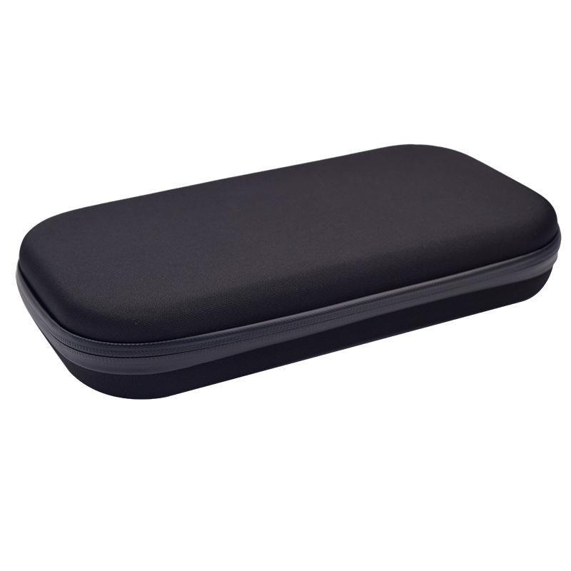 Purple Hlpmedical stethoscope hard storage box for secure pharmaceutical and medical instrument storage.