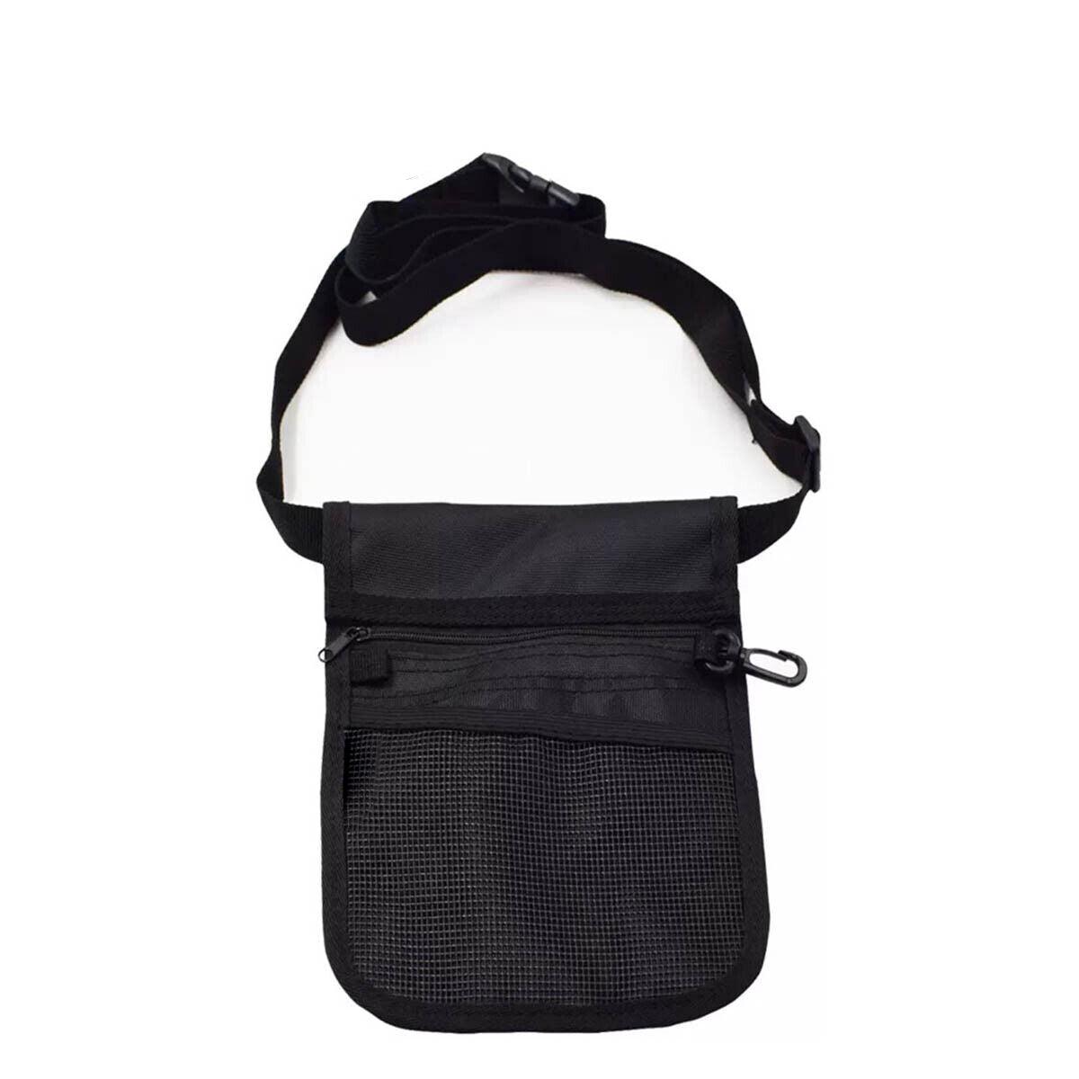 Light blue nurse pouch waist bag by Hlpmedical, medical tool organizer with keyring, designed for men's accessories and utility use.