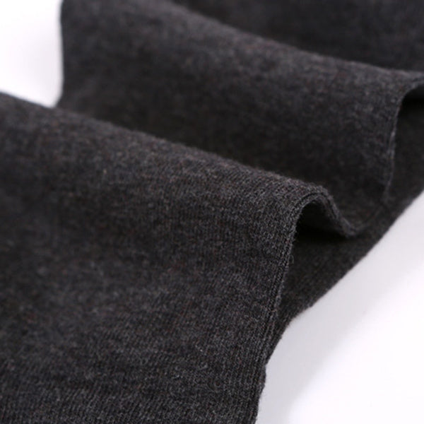 10 pairs of Hlpmedical cotton-rich men's loose top socks for diabetic circulation comfort, ideal for medical and everyday wear.