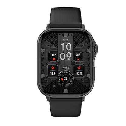 Hlpmedical V-Fitness Smart Watch with GPS, 2.1-inch black display, men's fashion wristwatch, modern and sleek design