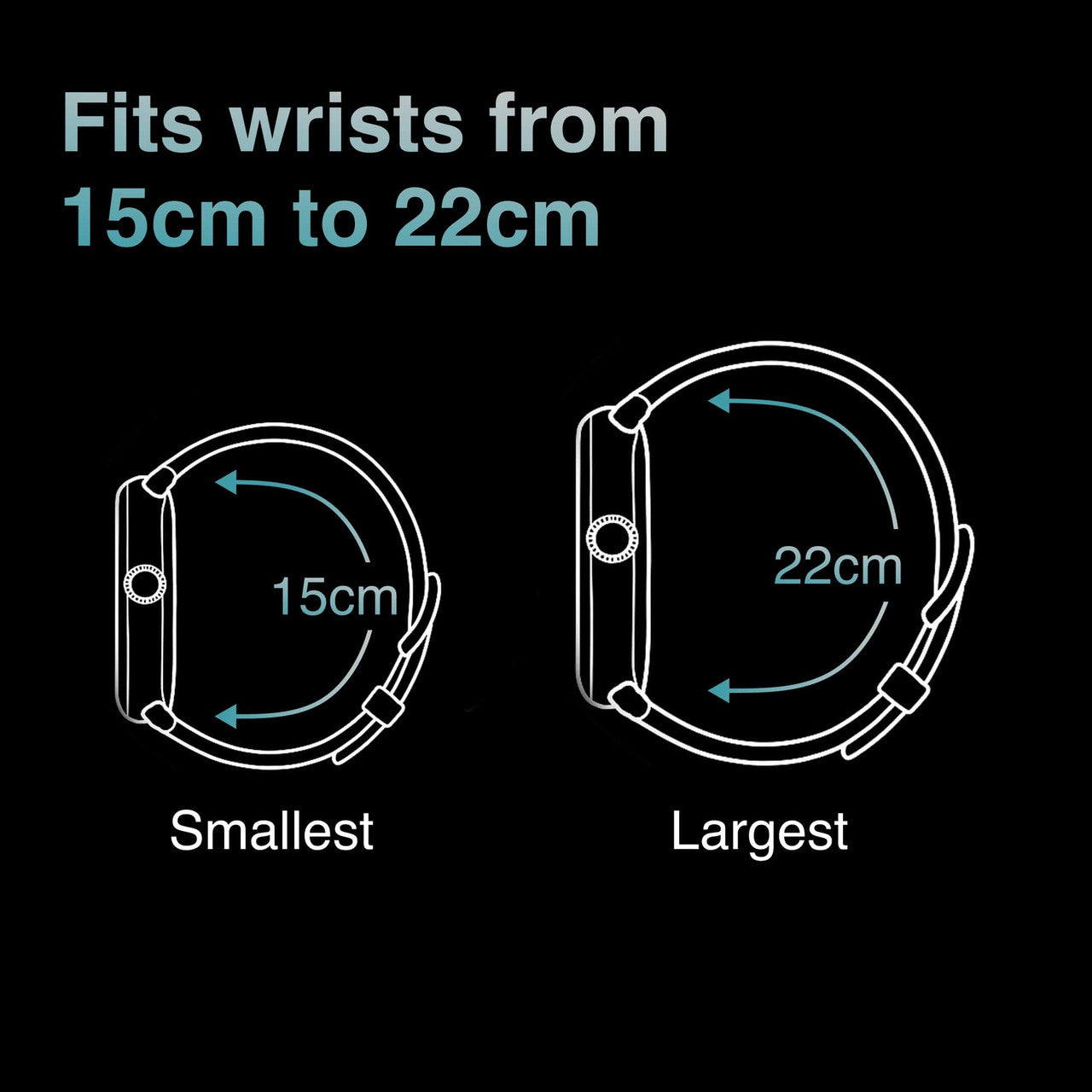 Black V-Fitness smart watch with GPS and 2.1-inch display, men's fashion watch by Hlpmedical showing digital screen and sleek design.