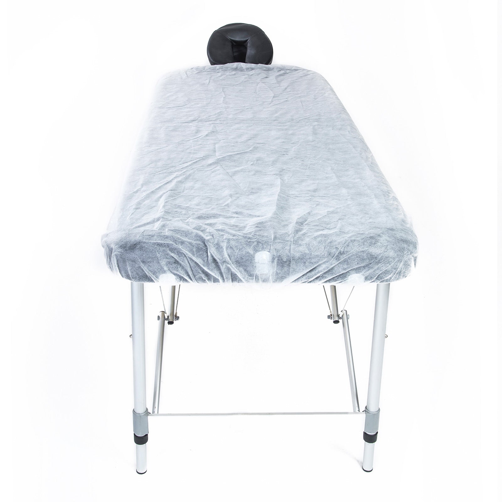 Disposable massage table sheet cover by Hlpmedical, 15pcs, 180cm x 75cm, suitable for massage chairs and tables.