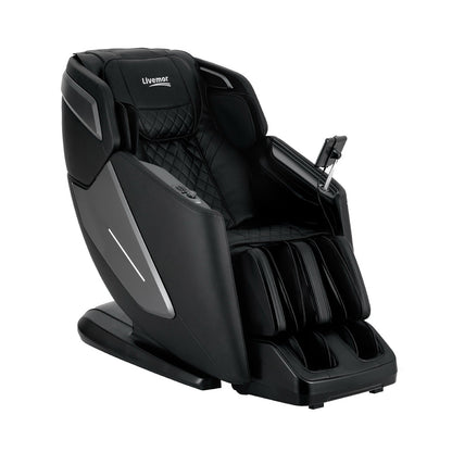 Livemor 4D massage chair recliner with SL track, zero gravity, heated function, AI body scan, full-body massage, by Hlpmedical