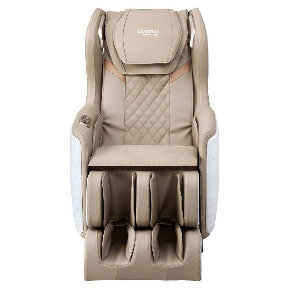 Hlpmedical Livemor massage chair electric recliner with 3D OLIN massage system, home furniture for relaxation and comfort.