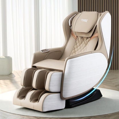 Livemor electric massage chair by Hlpmedical, featuring a sleek home recliner design with 3D OLIN massage technology.