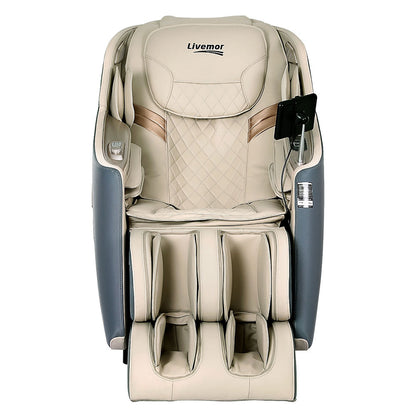Hlpmedical Livemor massage chair electric recliner with 3D Opal design, home massager with padded seat and armrests.