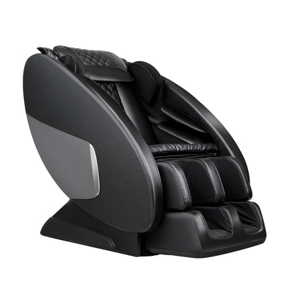 Black Livemor massage chair electric recliner with built-in massager, featuring sleek design and ergonomic comfort.