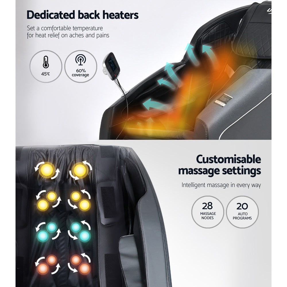 Hlpmedical Livemor electric massage chair with recliner and massager feature, designed for comfort and relaxation in modern furniture.