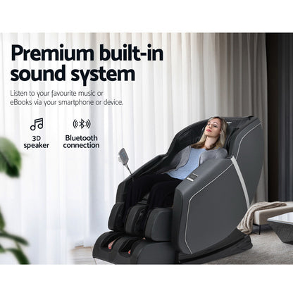 Livemor electric massage chair by Hlpmedical with recliner features, designed for relaxation and full-body massage comfort.