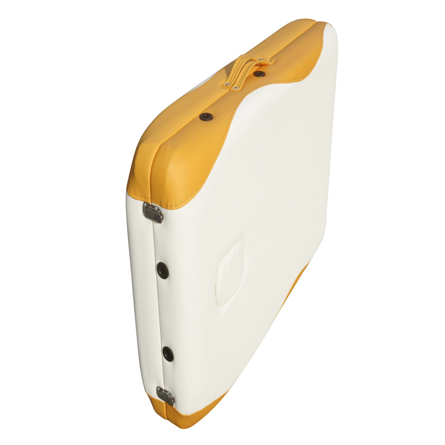 YES4HOMES 2-fold portable aluminium massage table for beauty therapy, featuring a sturdy, foldable design and comfortable padding.