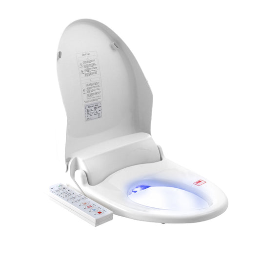 Hlpmedical Cefito electric bidet toilet seat cover with V-shape design and bathroom spray water wash for enhanced hygiene.