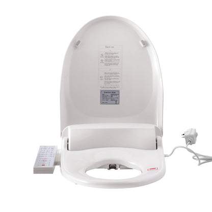 Hlpmedical Cefito electric bidet toilet seat cover with V-shape design and water wash feature for bathroom hygiene.