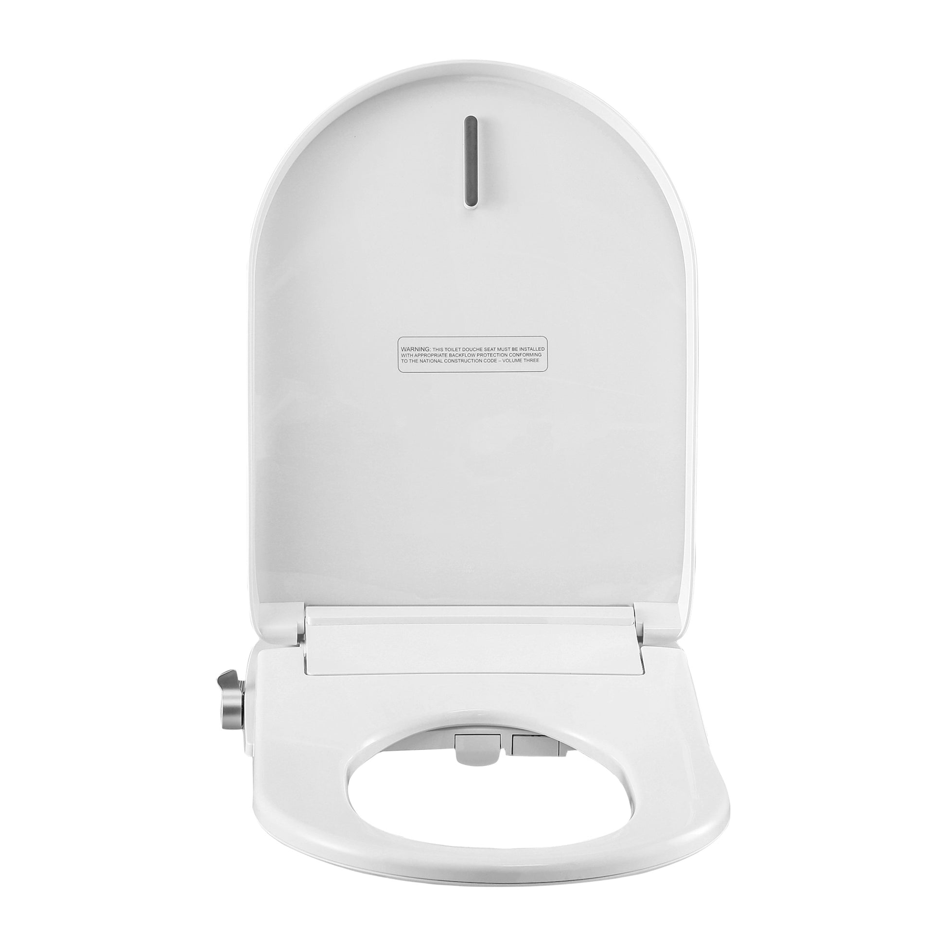Hlpmedical Cefito electric bidet toilet seat with D-shape design, washing, heated seat, and air dryer for bathroom comfort.