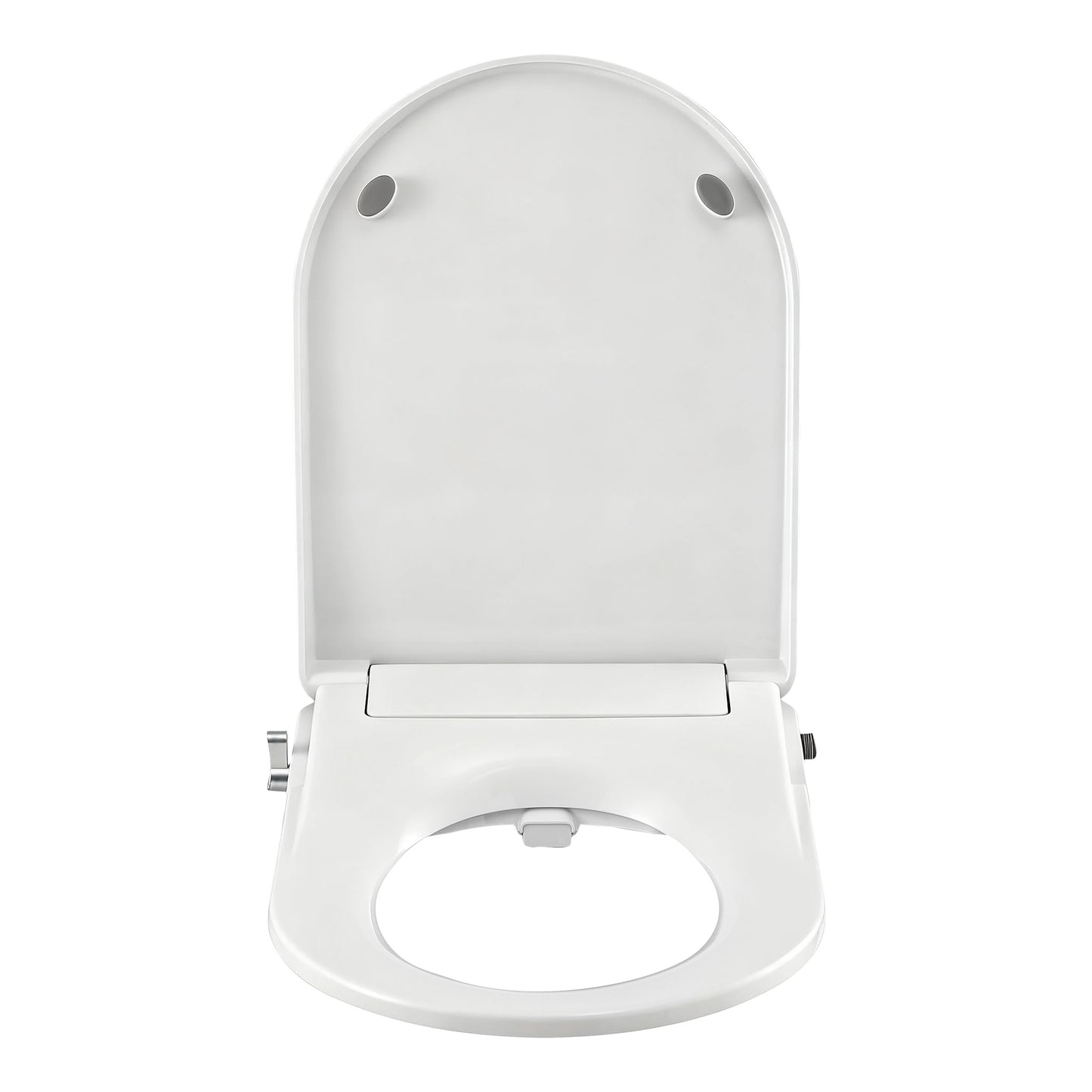 Hlpmedical Cefito non-electric bidet toilet seat with D-shape design, dual nozzles, soft-close lid, waterMark DIY branding, bathroom furniture