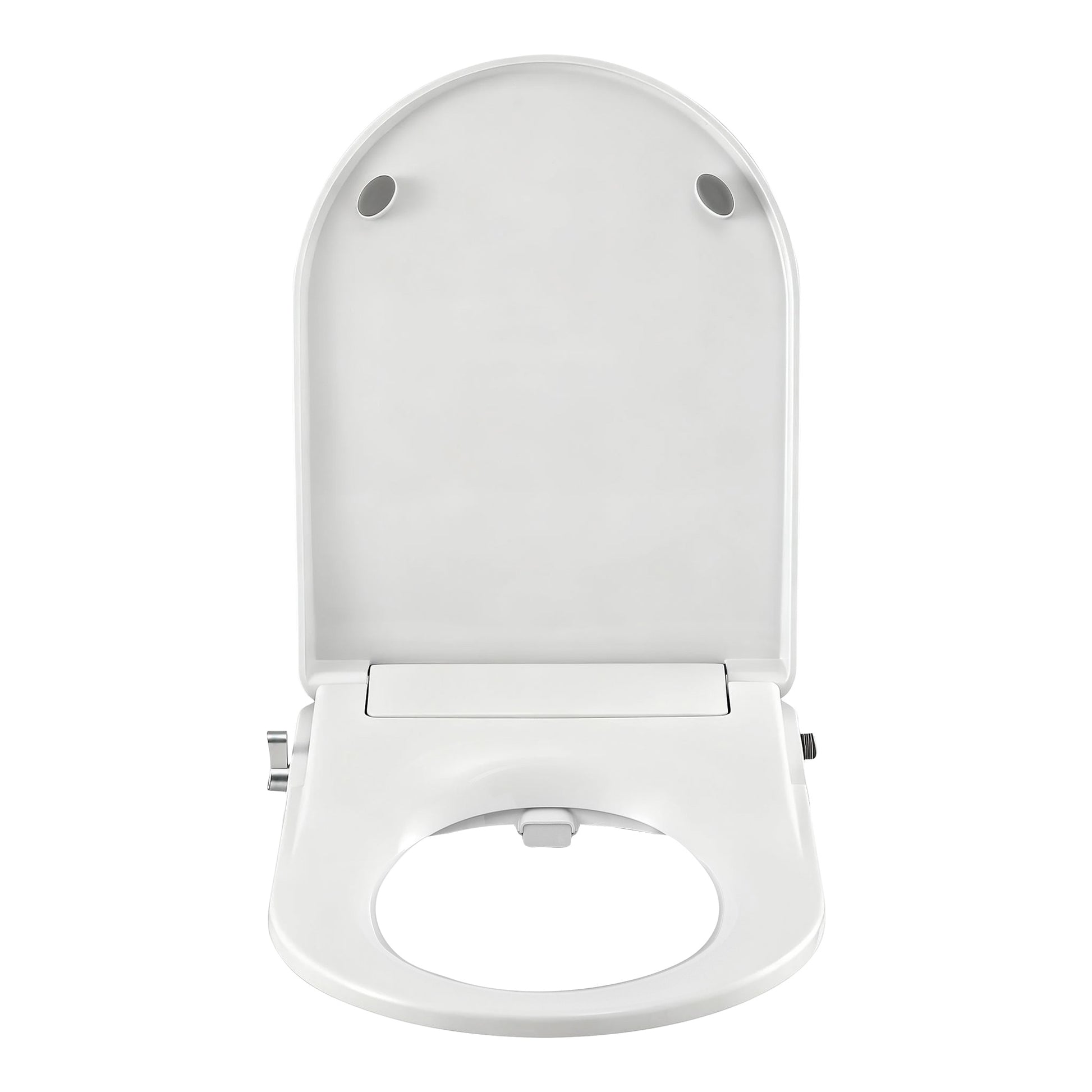 Hlpmedical Cefito non-electric bidet toilet seat with D-shape design, dual nozzles, soft-close lid, waterMark DIY branding, bathroom furniture