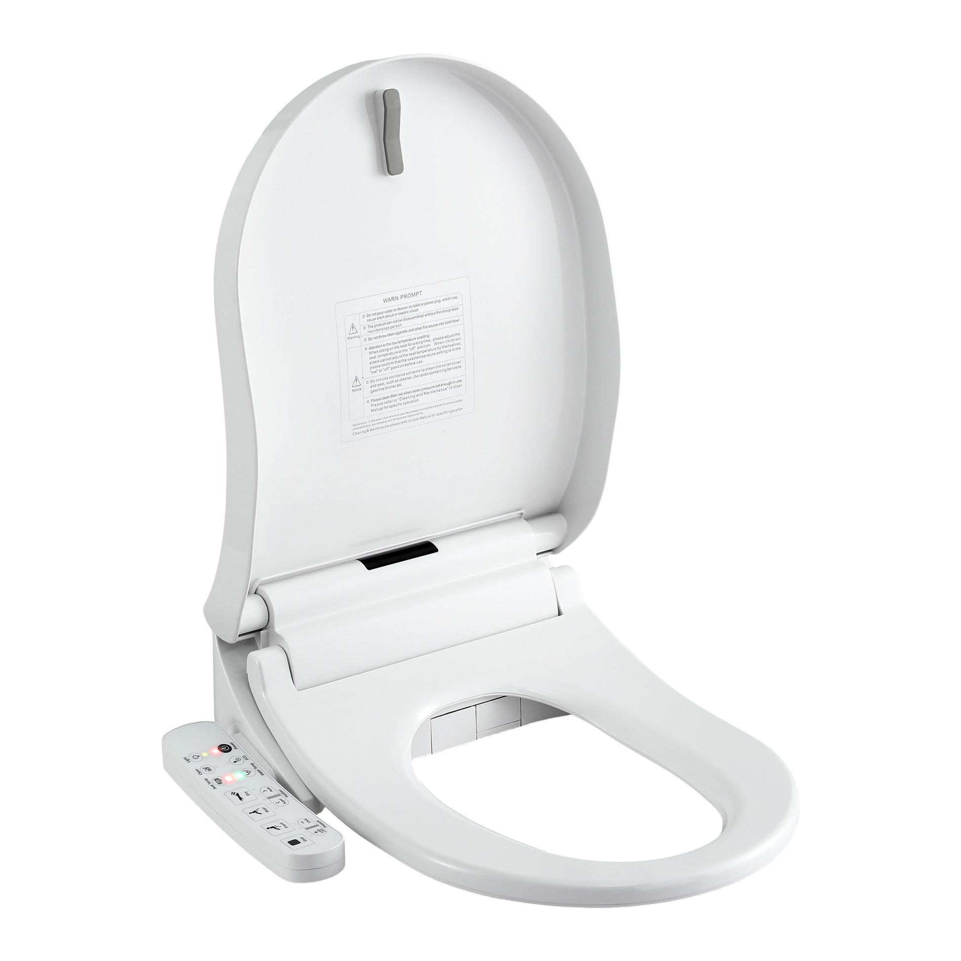 Hlpmedical Cefito Smart Electric Bidet Toilet Seat Cover in D-shape, SIAA certified, designed for bathroom bidet furniture.
