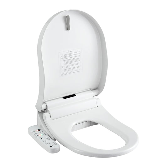 Hlpmedical Cefito Smart Electric Bidet Toilet Seat Cover in D-shape, SIAA certified, designed for bathroom bidet furniture.
